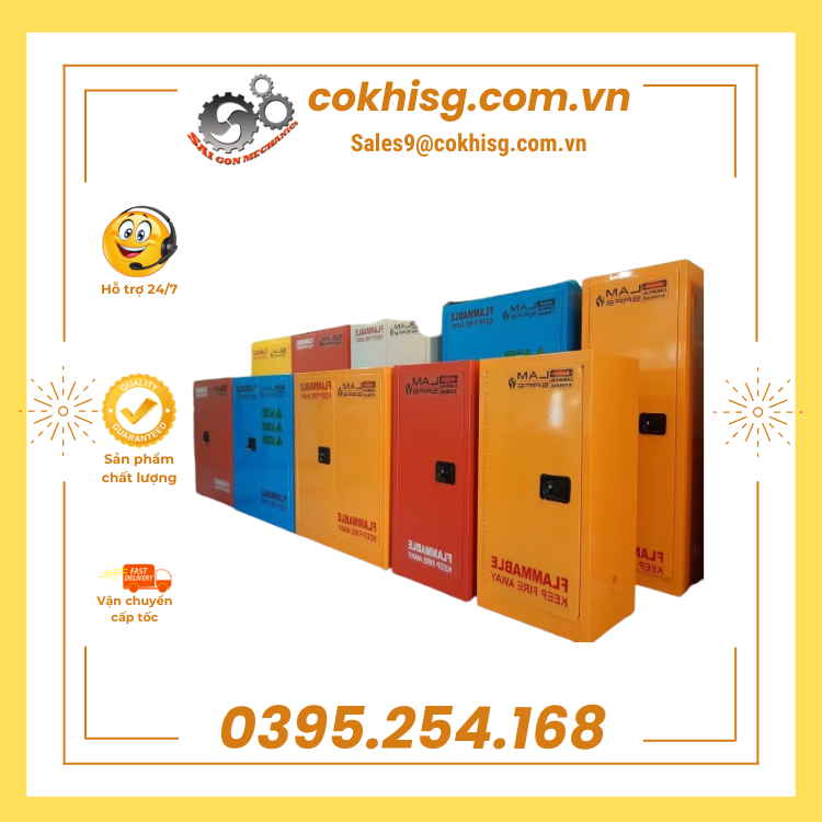 Tủ đựng hóa chất chống cháy